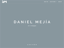 Tablet Screenshot of daniel-mejia.com